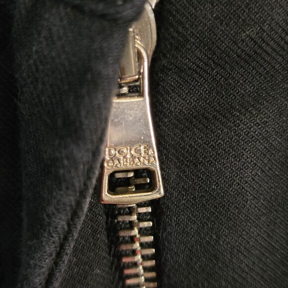 Dolce & Gabanna Black Cuffed Bermuda Shorts Sustainable Cotton Size 46/10 - Picture 5 of 7